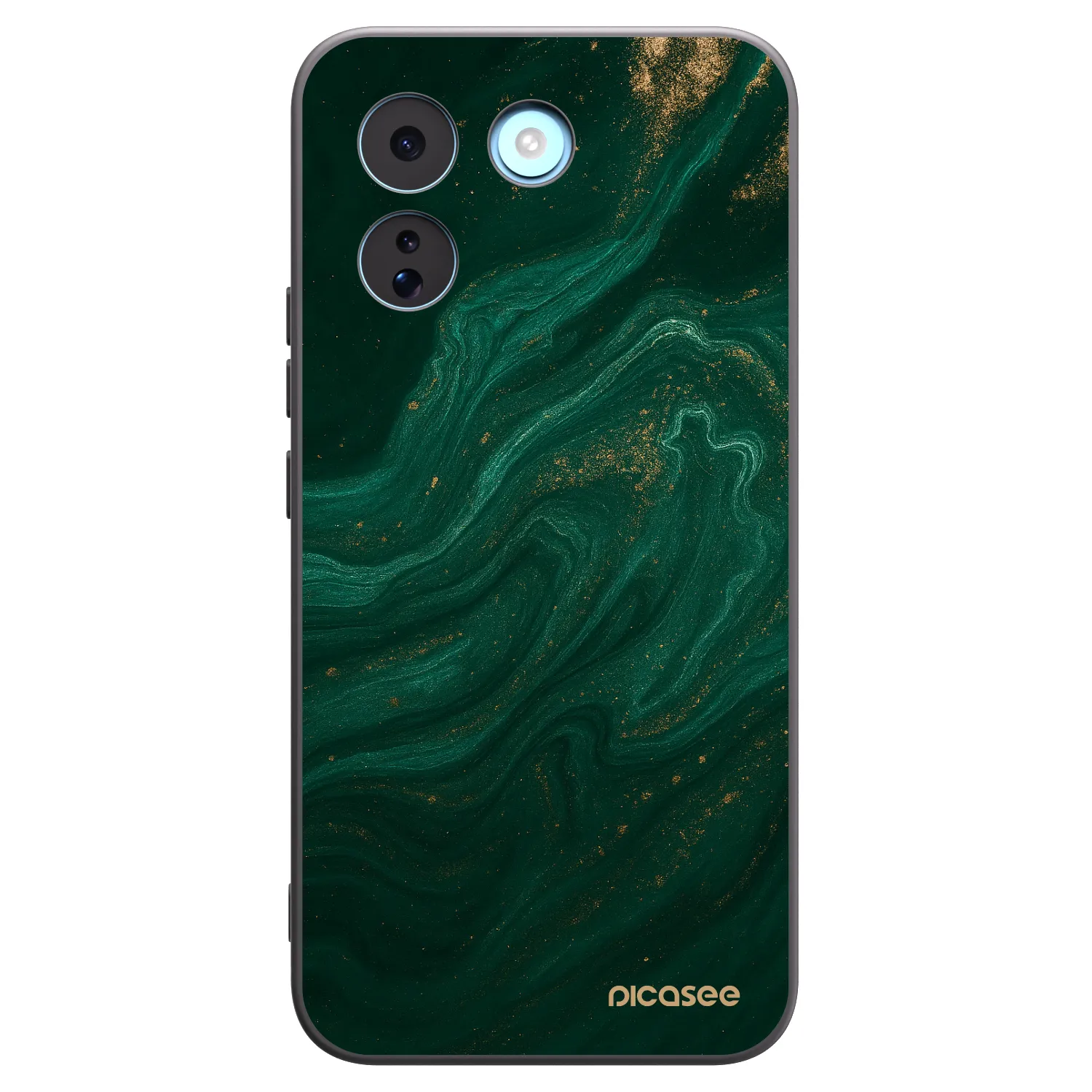 Picasee silikonový černý obal pro Xiaomi Redmi Note 17 Pro MAX 5G - Green