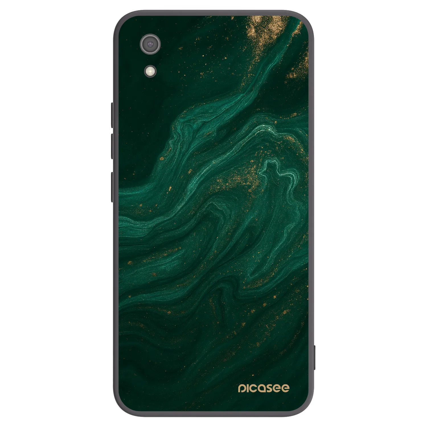 Picasee silikonový černý obal pro Xiaomi Redmi 7A - Green