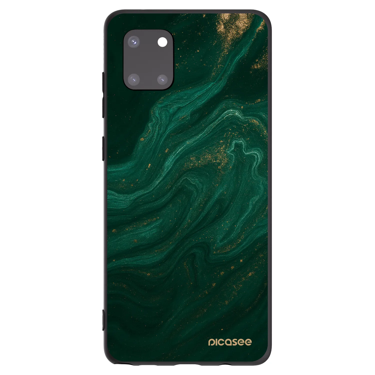 Picasee silikonový černý obal pro Samsung Galaxy Note 10 Lite N770F - Green
