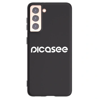 Picasee silikonový černý obal pro Samsung Galaxy S21 5G G991B - Picasee - new logo - white