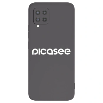 Picasee silikonový černý obal pro Samsung Galaxy A42 A426B - Picasee - new logo - white