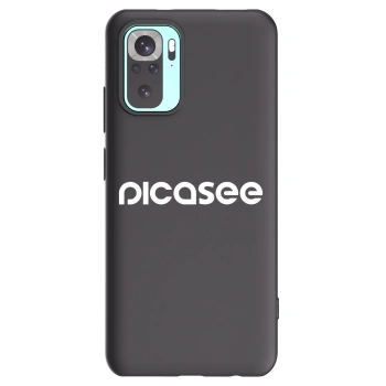 Picasee silikonový černý obal pro Xiaomi Redmi Note 10 Pro - Picasee - new logo - white