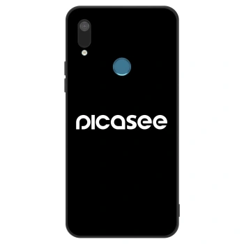 Obal pro Huawei Y7 2019 - Picasee - new logo - white