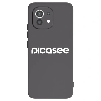 Picasee silikonový černý obal pro Xiaomi Mi 11 - Picasee - new logo - white