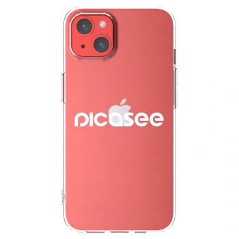 Picasee silikonový průhledný obal pro Apple iPhone 13 - Picasee - new logo - white