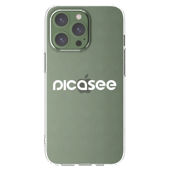 Picasee silikonový průhledný obal pro Apple iPhone 13 Pro - Picasee - new logo - white