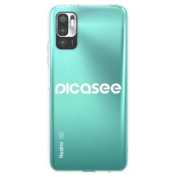 Picasee silikonový průhledný obal pro Xiaomi Redmi Note 10 5G - Picasee - new logo - white