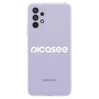 Picasee silikonový průhledný obal pro Samsung Galaxy A32 4G SM-A325F - Picasee - new logo - white