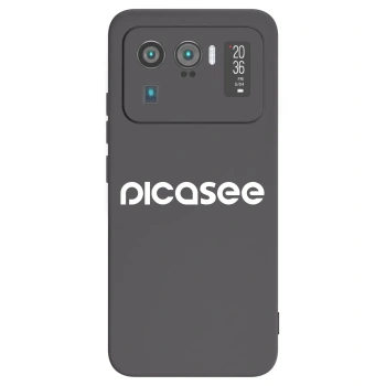Picasee silikonový černý obal pro Xiaomi Mi 11 Ultra - Picasee - new logo - white