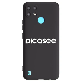 Obal pro Realme C21 - Picasee - new logo - white