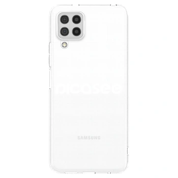 Picasee silikonový průhledný obal pro Samsung Galaxy A22 A225F 4G - Picasee - new logo - white