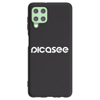Picasee silikonový černý obal pro Samsung Galaxy A22 A225F 4G - Picasee - new logo - white