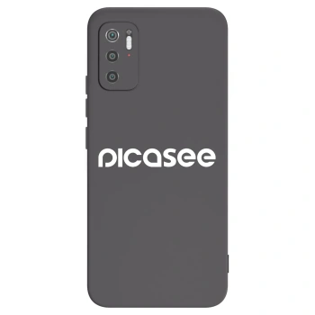 Picasee silikonový černý obal pro Xiaomi Poco M3 Pro 5G - Picasee - new logo - white