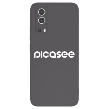 Picasee silikonový černý obal pro Vivo Y72 5G - Picasee - new logo - white
