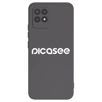 Picasee silikonový černý obal pro Realme 8i - Picasee - new logo - white
