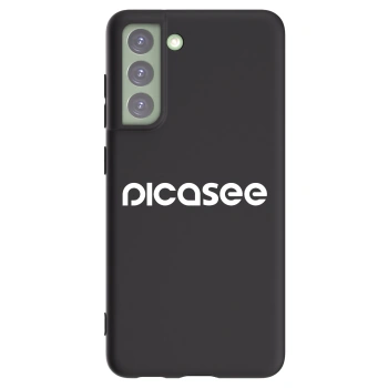 Picasee silikonový černý obal pro Samsung Galaxy S21 FE 5G - Picasee - new logo - white