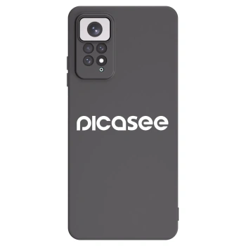 Picasee silikonový černý obal pro Xiaomi Redmi Note 11 - Picasee - new logo - white