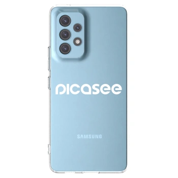 Picasee silikonový průhledný obal pro Samsung Galaxy A53 5G A536 - Picasee - new logo - white