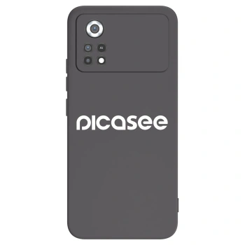 Picasee silikonový černý obal pro Xiaomi Poco X4 Pro 5G - Picasee - new logo - white