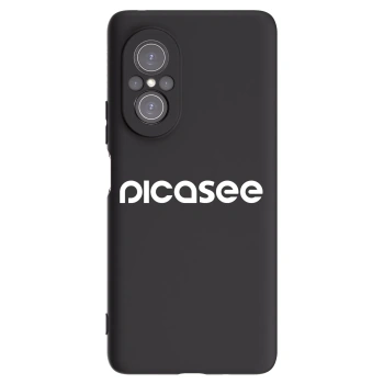 Picasee silikonový černý obal pro Huawei Nova 9 SE - Picasee - new logo - white