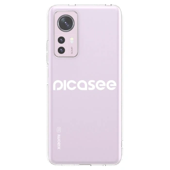 Picasee silikonový průhledný obal pro Xiaomi 12 - Picasee - new logo - white