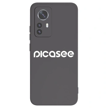 Picasee silikonový černý obal pro Xiaomi 12 Pro - Picasee - new logo - white