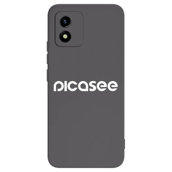 Picasee silikonový černý obal pro Vivo Y01 - Picasee - new logo - white