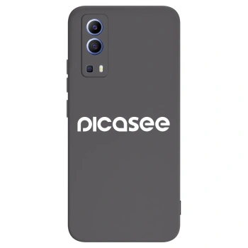 Picasee silikonový černý obal pro Vivo Y52 5G - Picasee - new logo - white