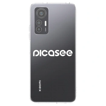 Picasee silikonový průhledný obal pro Xiaomi 12 Lite - Picasee - new logo - white