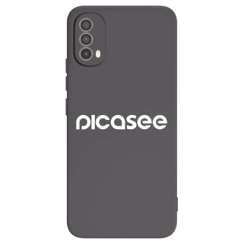 Obal pro Motorola Moto E40 - Picasee - new logo - white