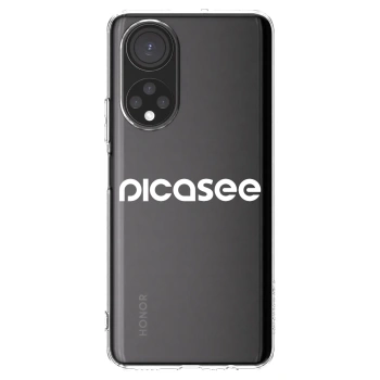 Picasee silikonový průhledný obal pro Honor X7 - Picasee - new logo - white