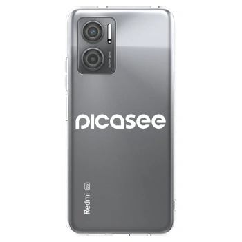 Picasee silikonový průhledný obal pro Xiaomi Redmi 10 5G - Picasee - new logo - white