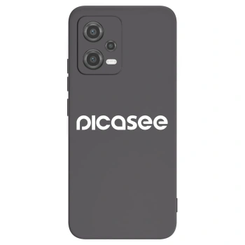 Picasee silikonový černý obal pro Xiaomi Poco X5 - Picasee - new logo - white