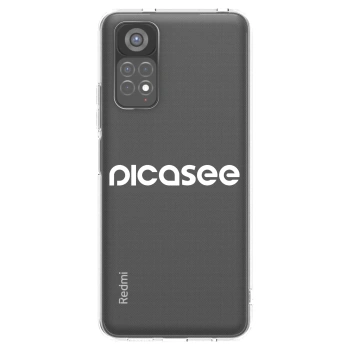Picasee silikonový průhledný obal pro Xiaomi Redmi Note 11S 5G - Picasee - new logo - white