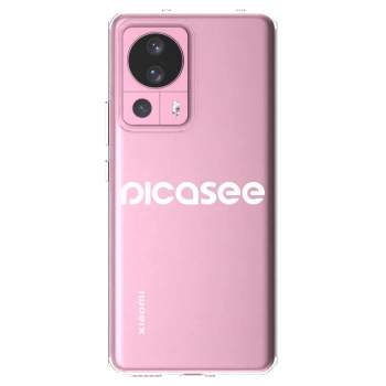 Picasee silikonový průhledný obal pro Xiaomi 13 Lite - Picasee - new logo - white