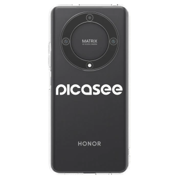 Picasee silikonový průhledný obal pro Honor Magic5 Lite 5G - Picasee - new logo - white