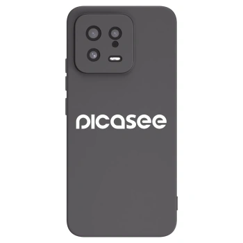 Picasee silikonový černý obal pro Xiaomi 13 - Picasee - new logo - white