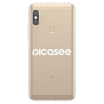 Obal pro Xiaomi Redmi Note 5 Global - Picasee - new logo - white