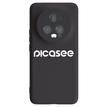 Picasee silikonový černý obal pro Honor Magic5 Pro - Picasee - new logo - white