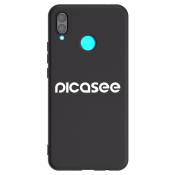 Picasee silikonový černý obal pro Huawei Nova 3 - Picasee - new logo - white