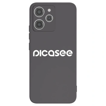 Picasee silikonový černý obal pro Xiaomi Redmi 12 4G - Picasee - new logo - white