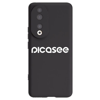 Picasee silikonový černý obal pro Honor 90 5G - Picasee - new logo - white