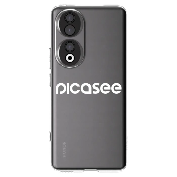 Picasee silikonový průhledný obal pro Honor 90 5G - Picasee - new logo - white