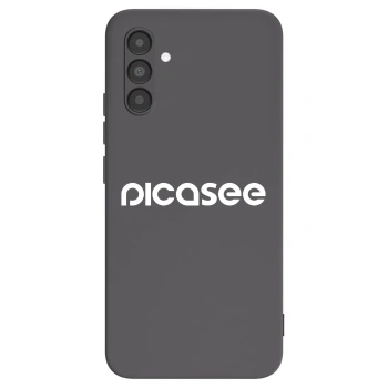 Picasee silikonový černý obal pro Samsung Galaxy A04s A047F - Picasee - new logo - white