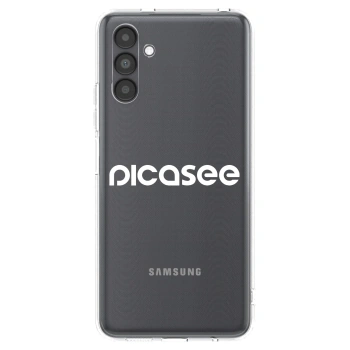 Picasee silikonový průhledný obal pro Samsung Galaxy A04s A047F - Picasee - new logo - white