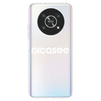 Picasee silikonový průhledný obal pro Honor Magic4 Lite 5G - Picasee - new logo - white