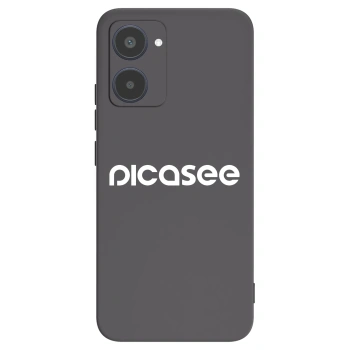Picasee silikonový černý obal pro Realme 10 4G - Picasee - new logo - white