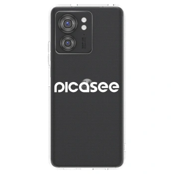 Picasee silikonový průhledný obal pro Motorola Edge 40 - Picasee - new logo - white