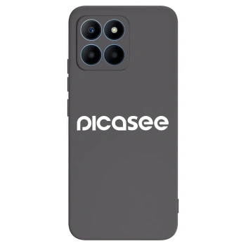 Picasee silikonový černý obal pro Honor 70 Lite - Picasee - new logo - white