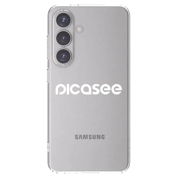 Picasee silikonový průhledný obal pro Samsung Galaxy S24 S921B 5G - Picasee - new logo - white